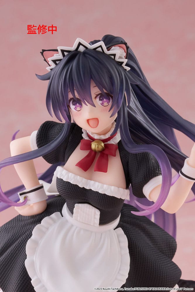 Date A Live V Tohka Cat Ear Maid Ver. Coreful 18 cm Statue