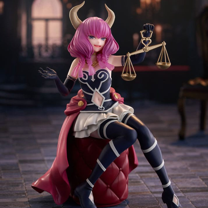 Frieren: Beyond Journey's End Aura the guillotine Desktop Cute Figure 13 cm Statue