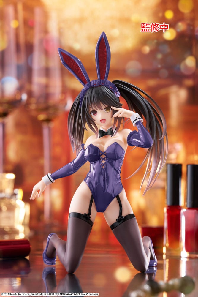 Date A Live V Kurumi Tokisaki Bunny Ver. Renewal Desktop Cute 13 cm Statue