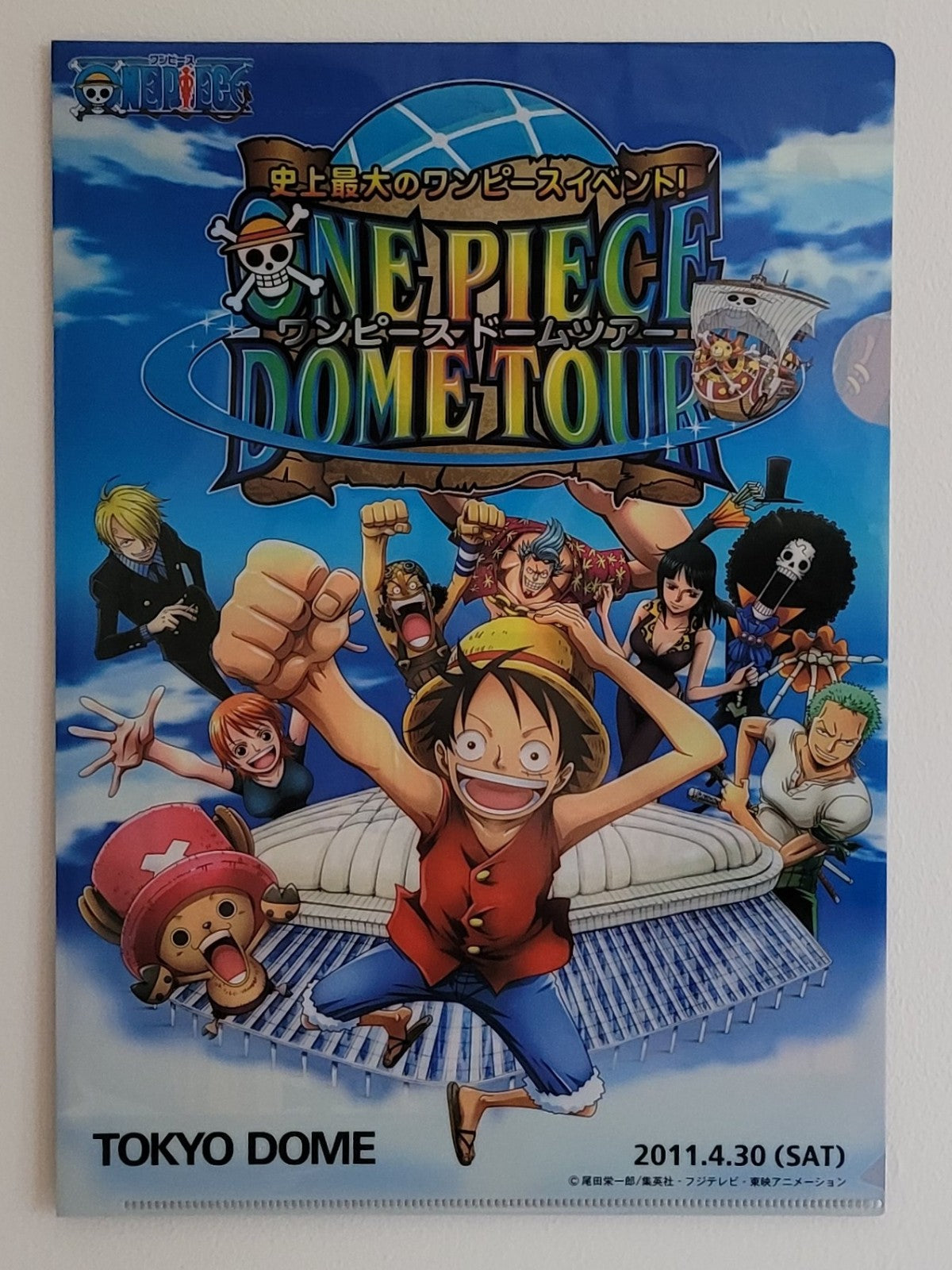 One Piece Tokyo Dome Clearfile Nippon4U