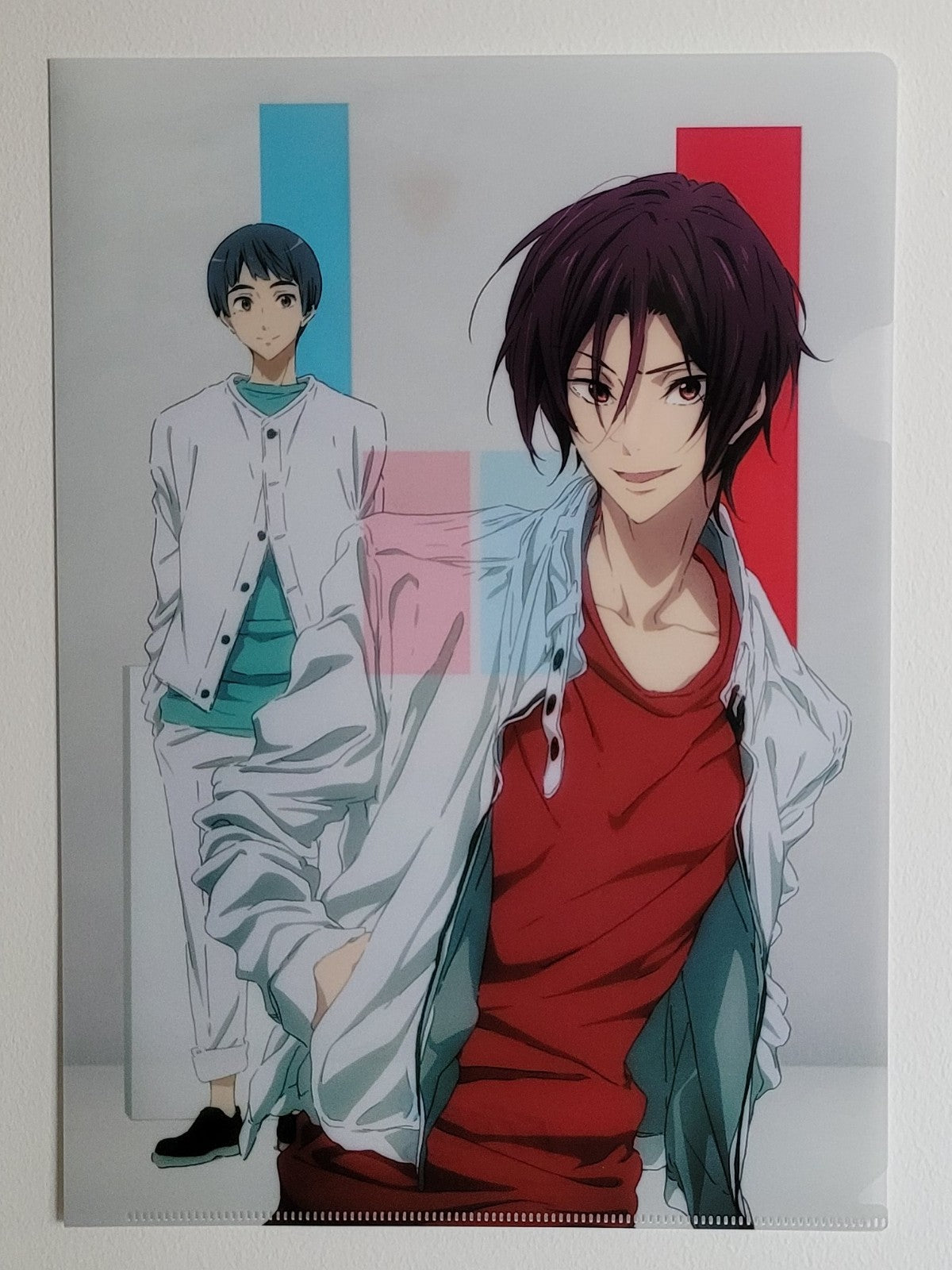 Free! Rin & Aiichiro Clearfile Nippon4U