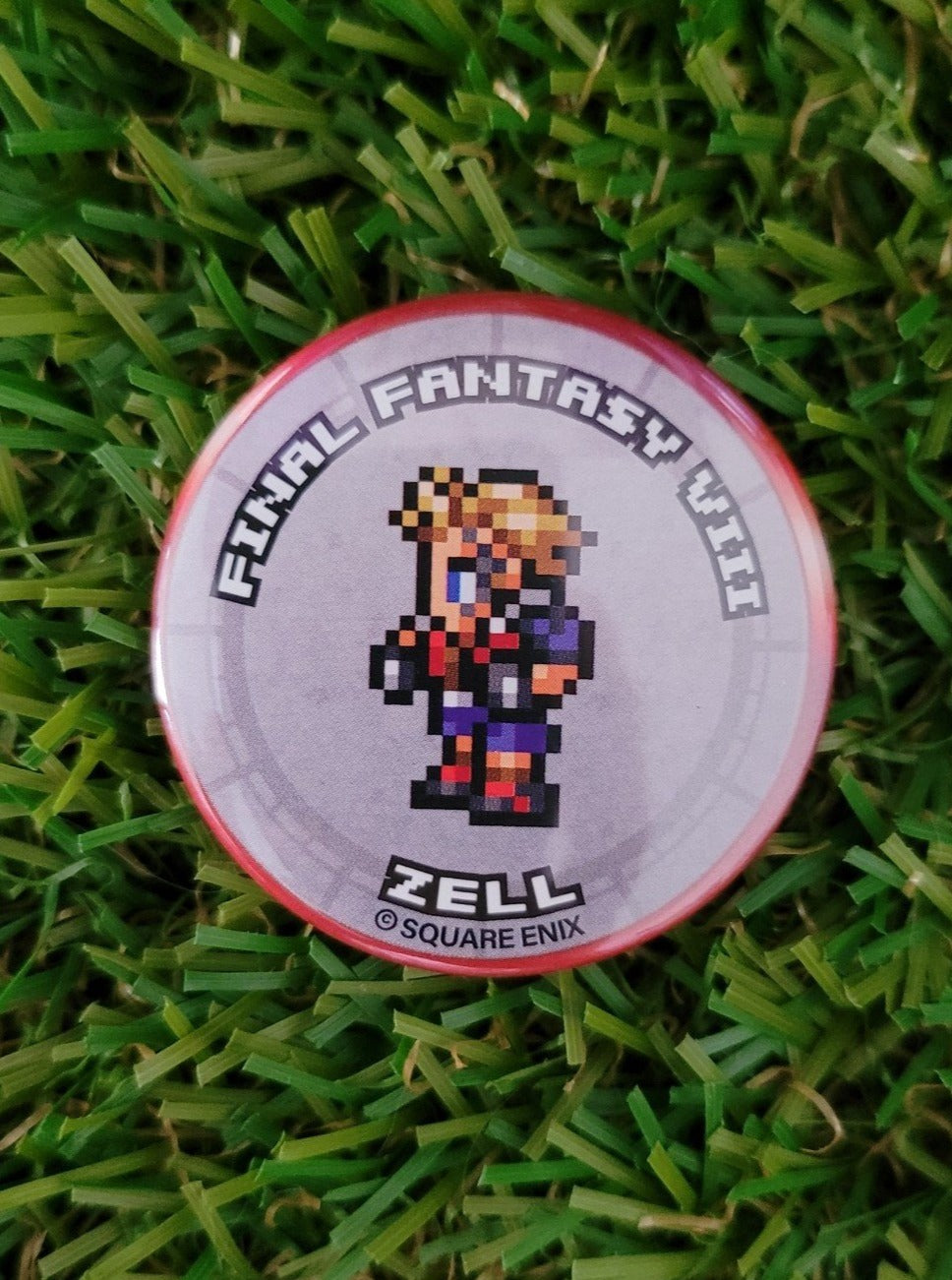 Final Fantasy Mini Button Nippon4U