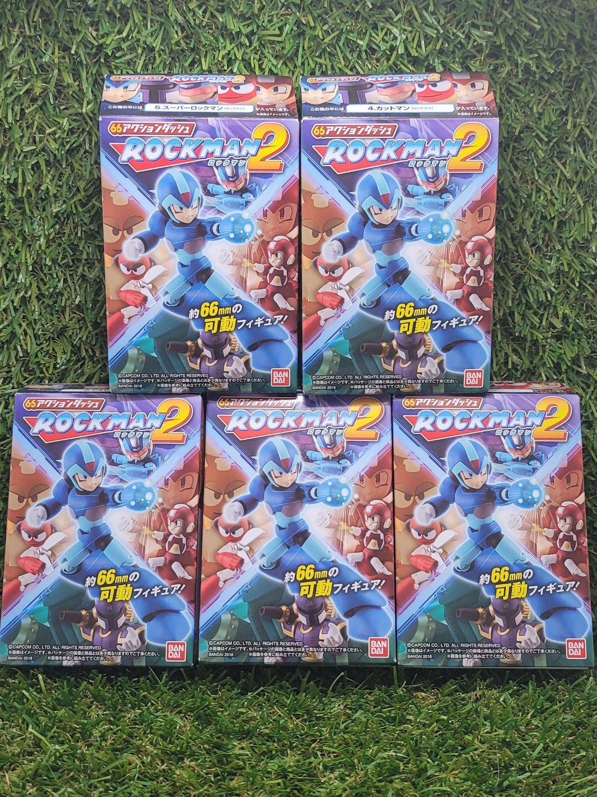 Mega Man / Rockman Action Dash Figuren Komplettset Nippon4U