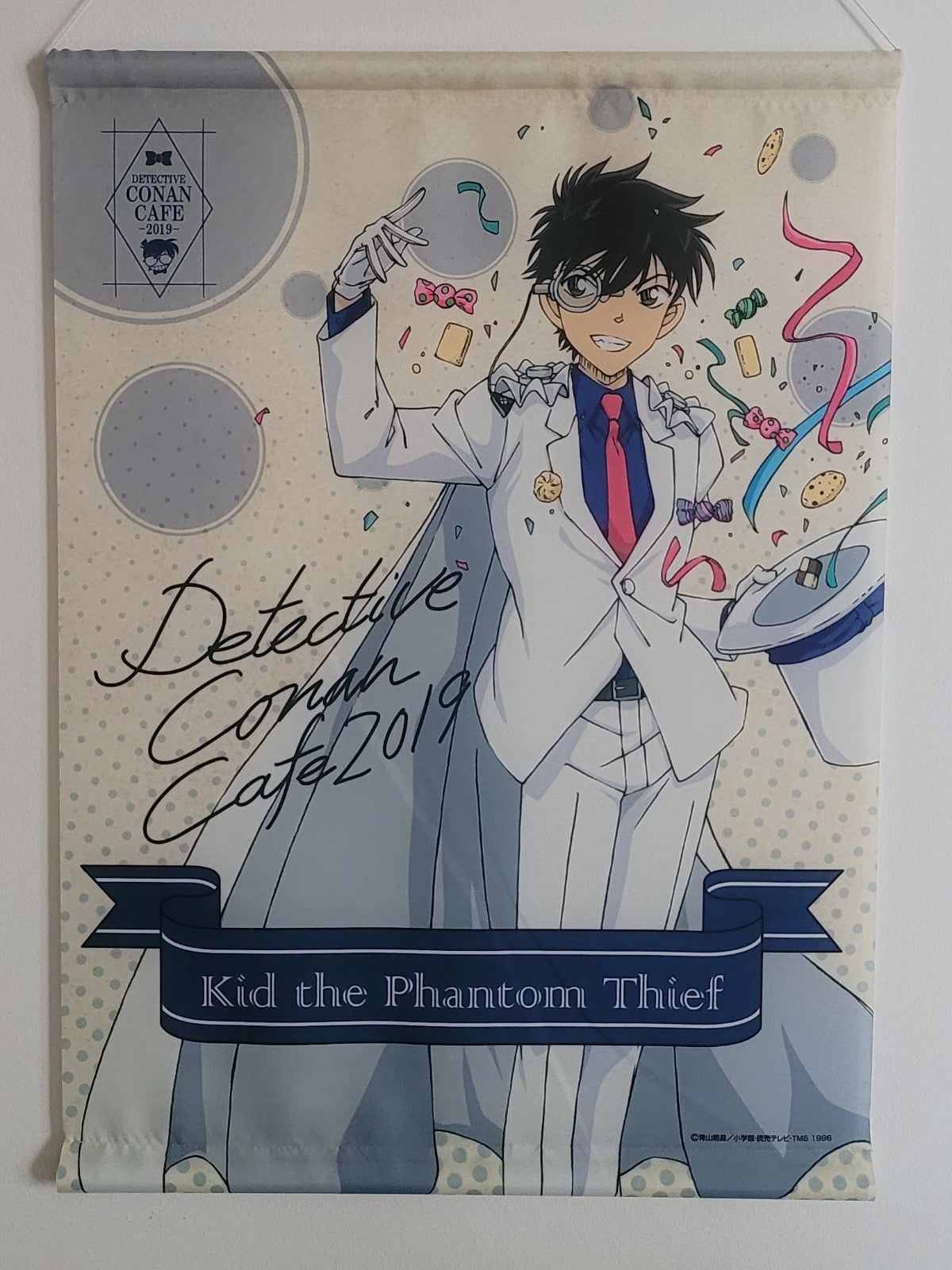 Detektiv Conan Cafe Kaito Kid Wallscroll / Stoffposter Nippon4U