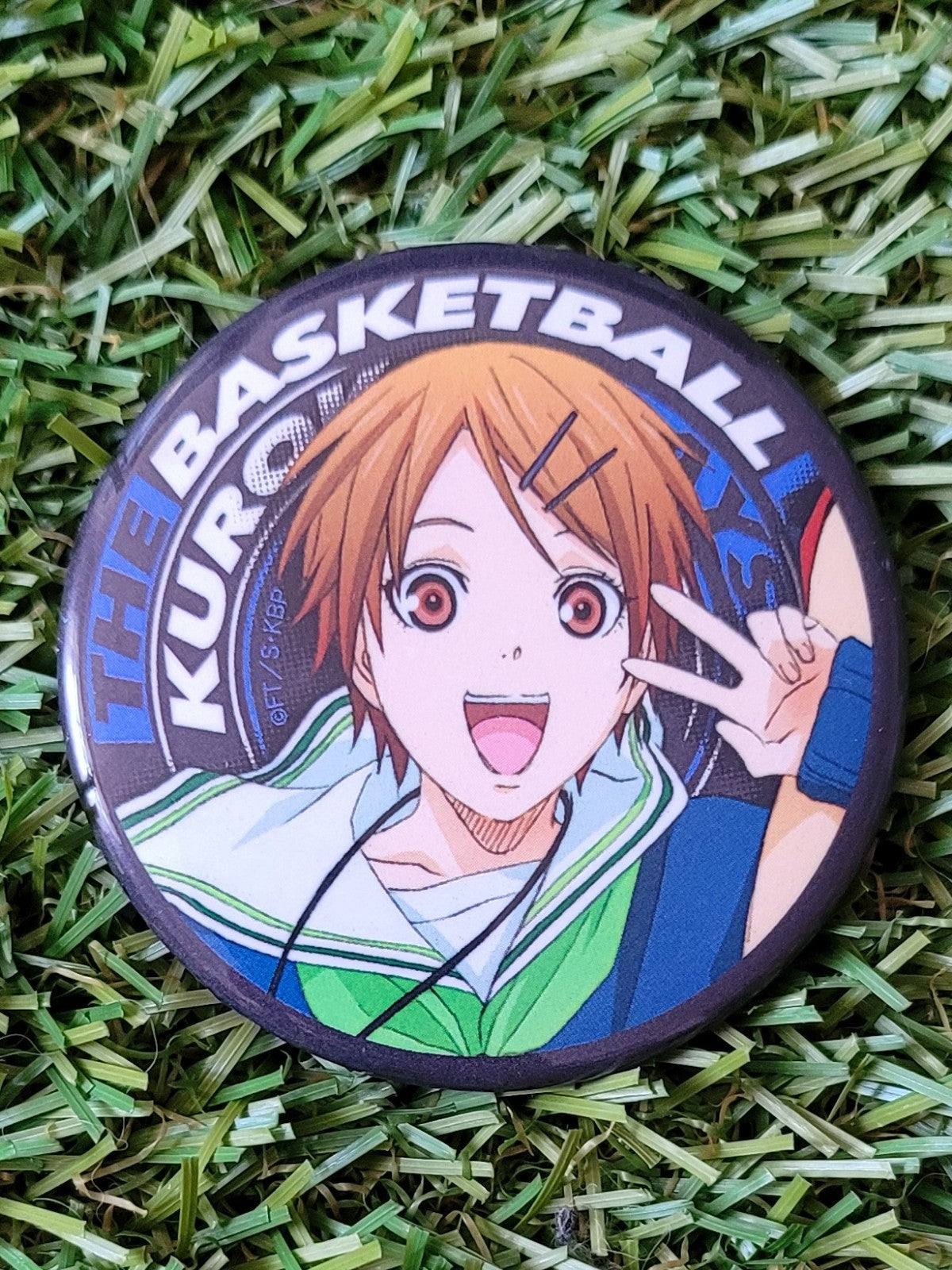 Kuroko no Basket Riko Aida Button Nippon4U