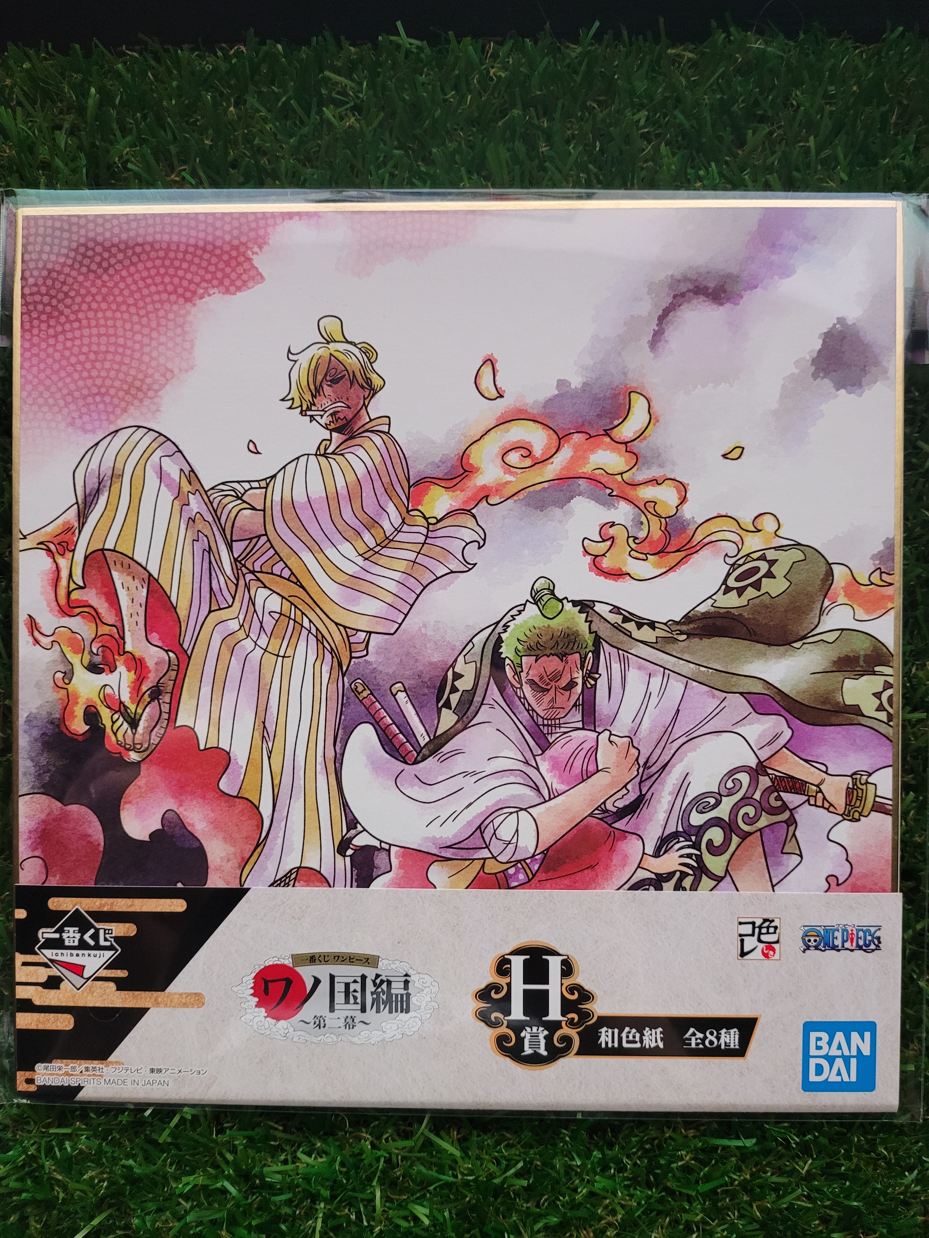 One Piece Sanji & Zorro Shikishi Nippon4U