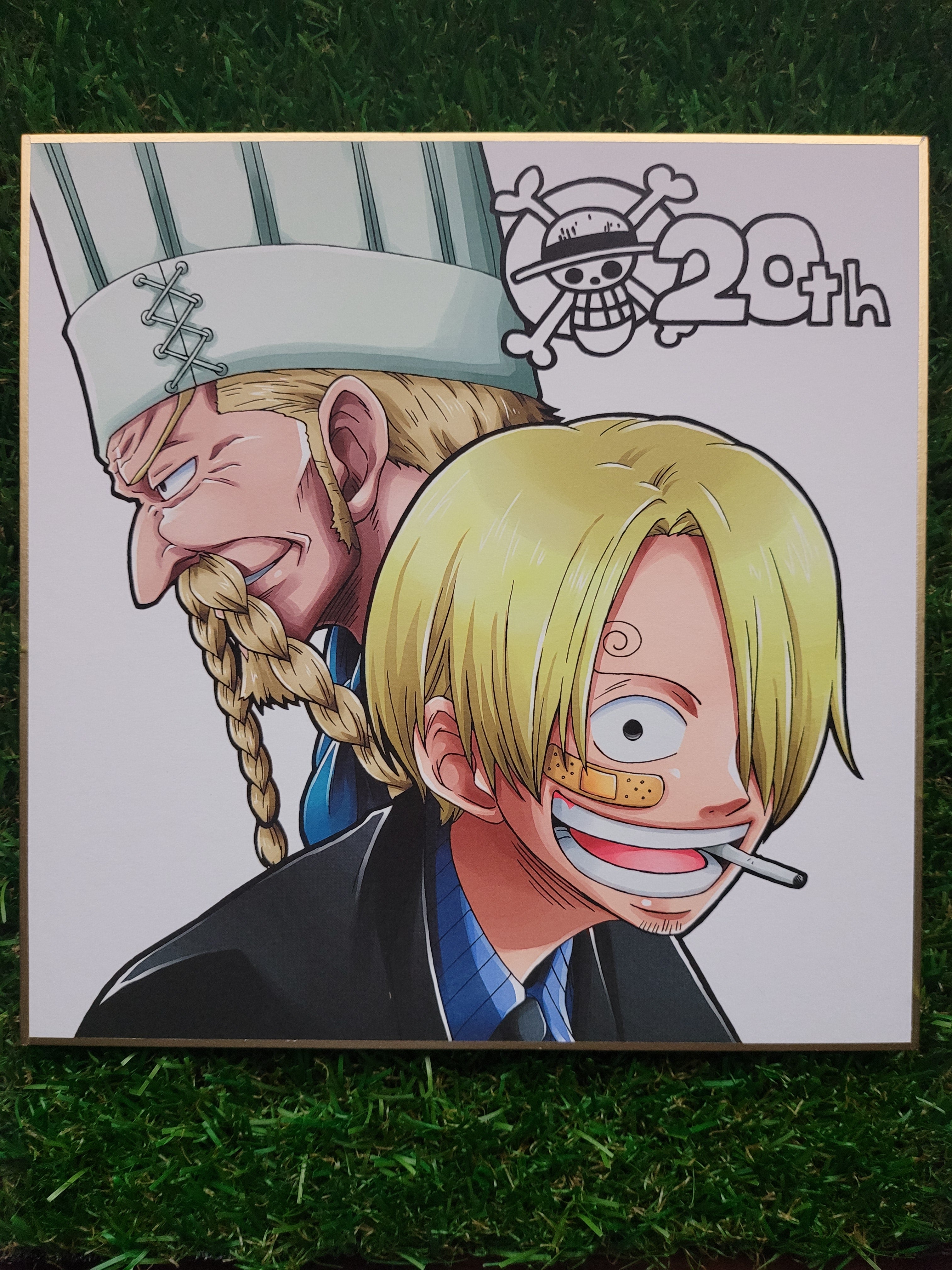 One Piece Sanji & Zeff Shikishi Nippon4U