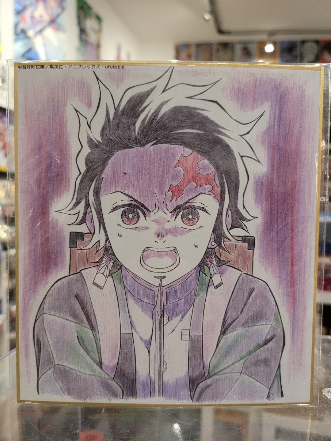 Demon Slayer Tanjiro Shikishi Nippon4U