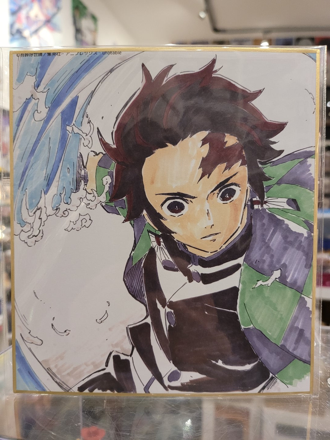 Demon Slayer Tanjiro Shikishi Nippon4U