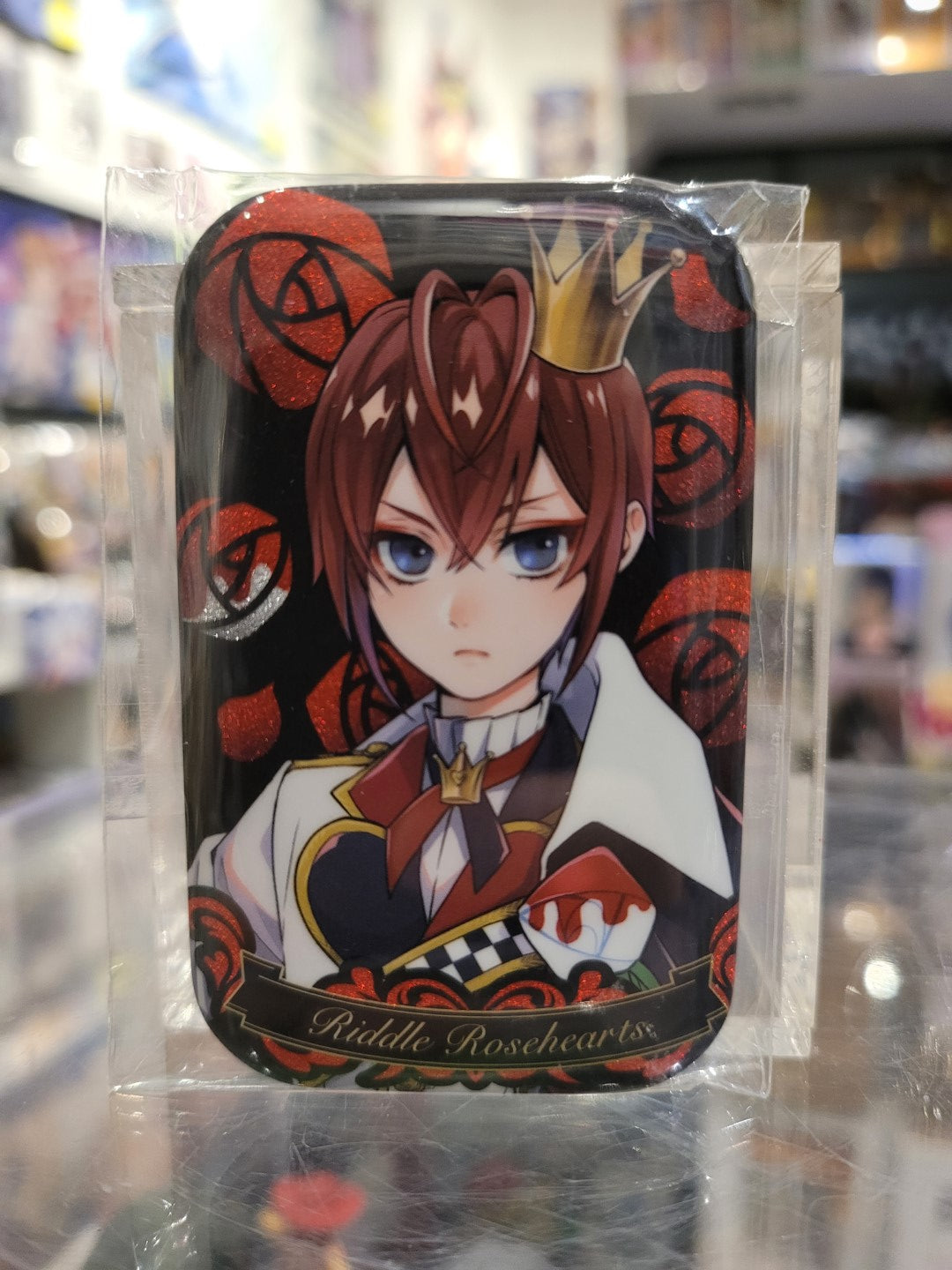 Twisted Wonderland Riddle Rosehearts Button Nippon4U