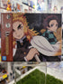 Demon Slayer Rengoku & Tanjiro Holzbild Canvas Nippon4U