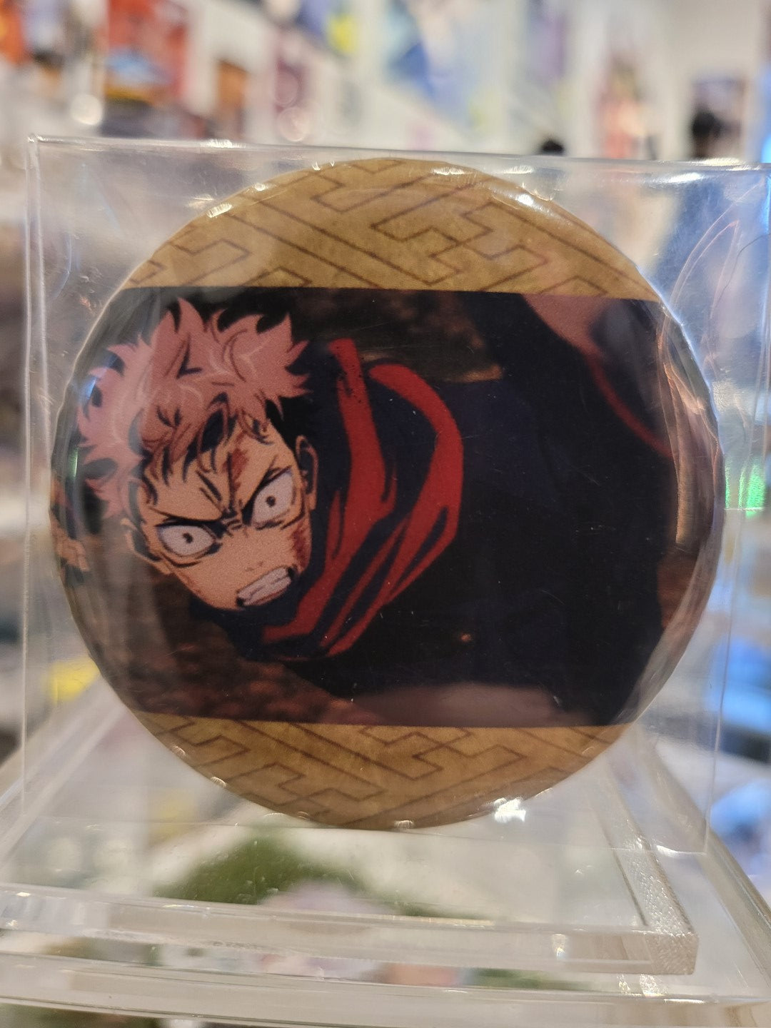 Jujutsu Kaisen Yuji Itadori Button Nippon4U