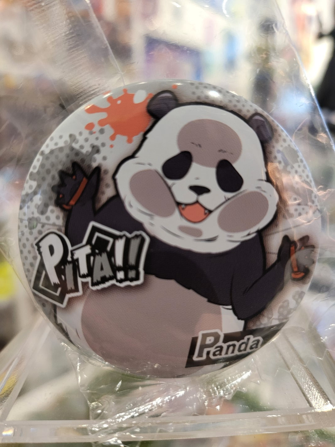 Jujutsu Kaisen Panda Button Nippon4U