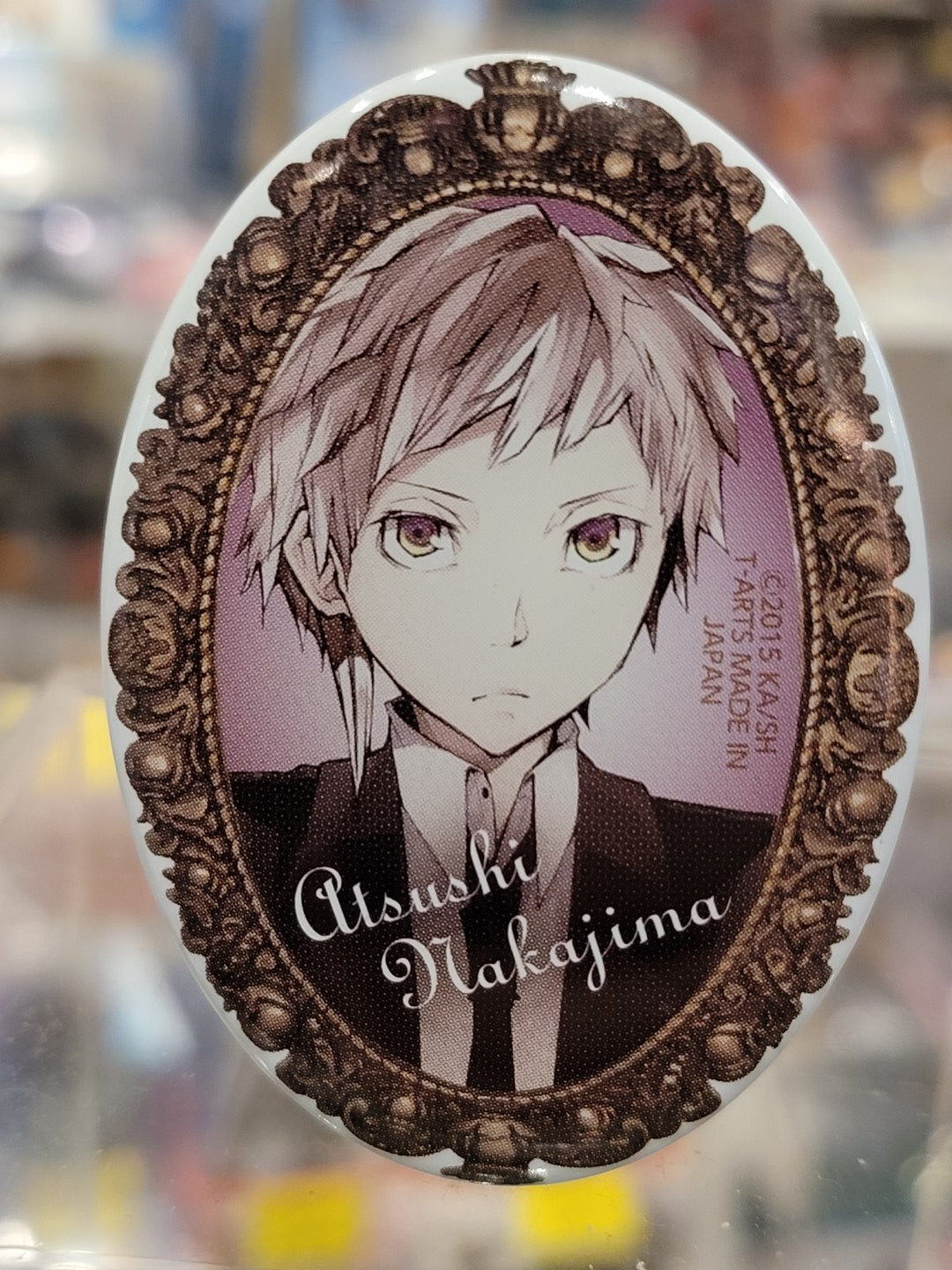 Bungo Stray Dogs Atsushi Nakajima Button