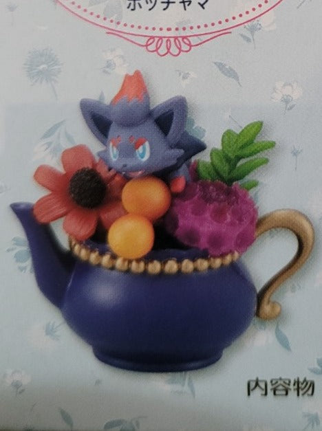 Pokemon Floral Cup Zorua Re-Ment Diorama Figur