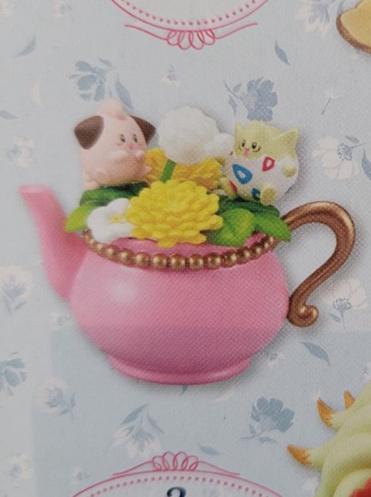 Pokemon Floral Cup Pii & Togepi Re-Ment Diorama Figur