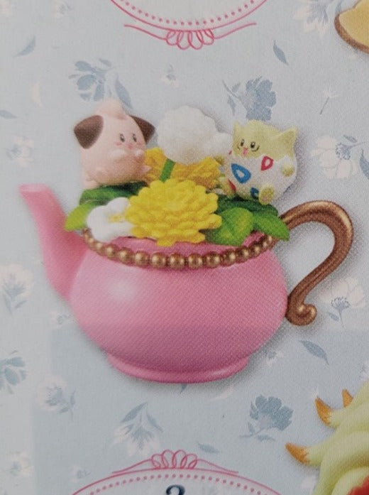 Pokemon Floral Cup Pii & Togepi Re-Ment Diorama Figur