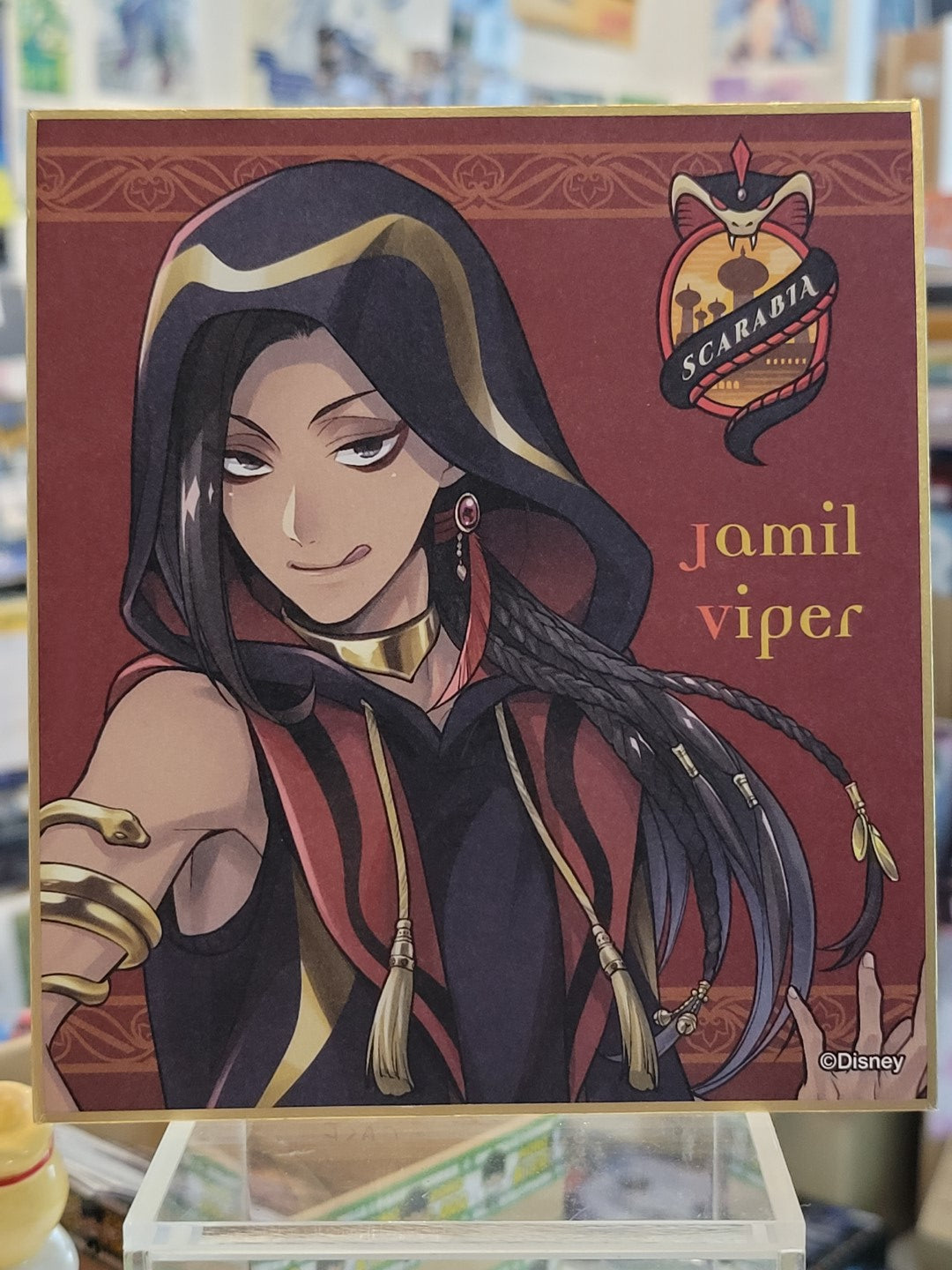 Twisted Wonderland Jamil Viper Shikishi