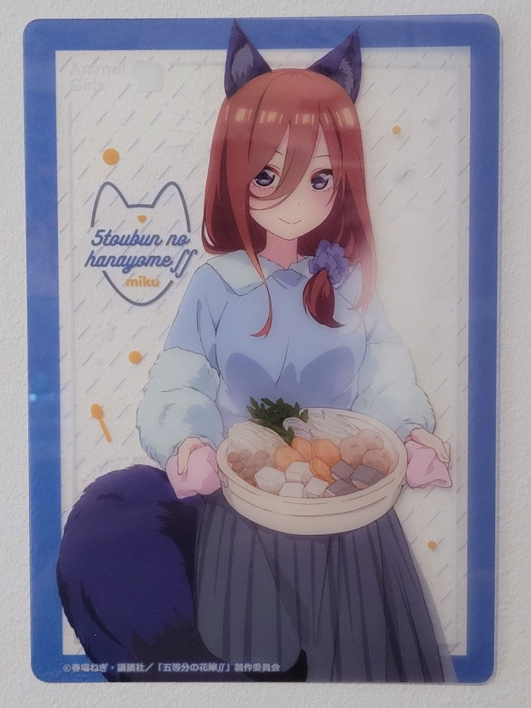 The Quintessential Quintuplets Miku PVC Poster