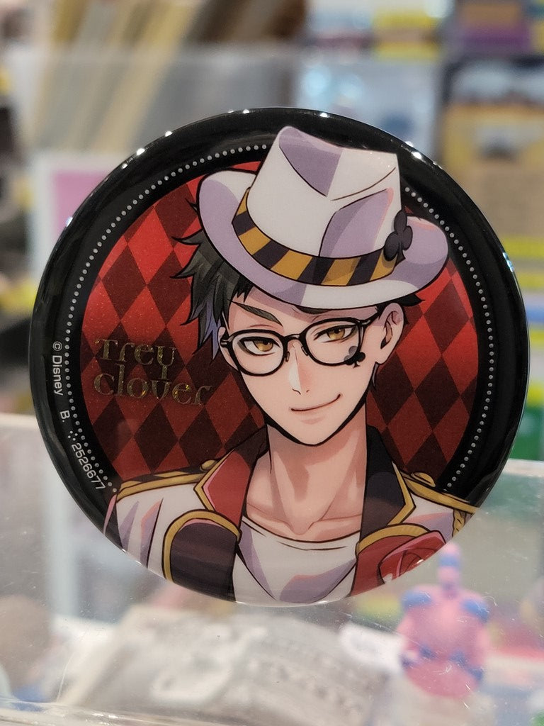 Twisted Wonderland Trey Clover Button