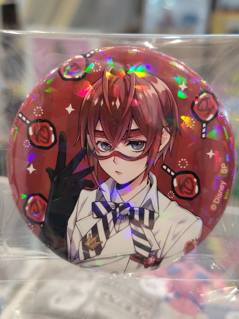 Twisted Wonderland Riddle Rosehearts Button