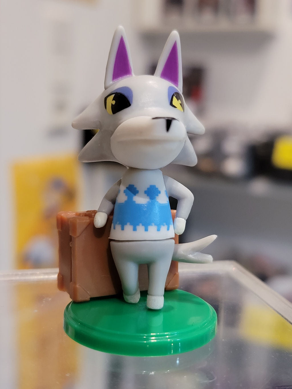 Animal Crossing Fang Choco Egg Figur