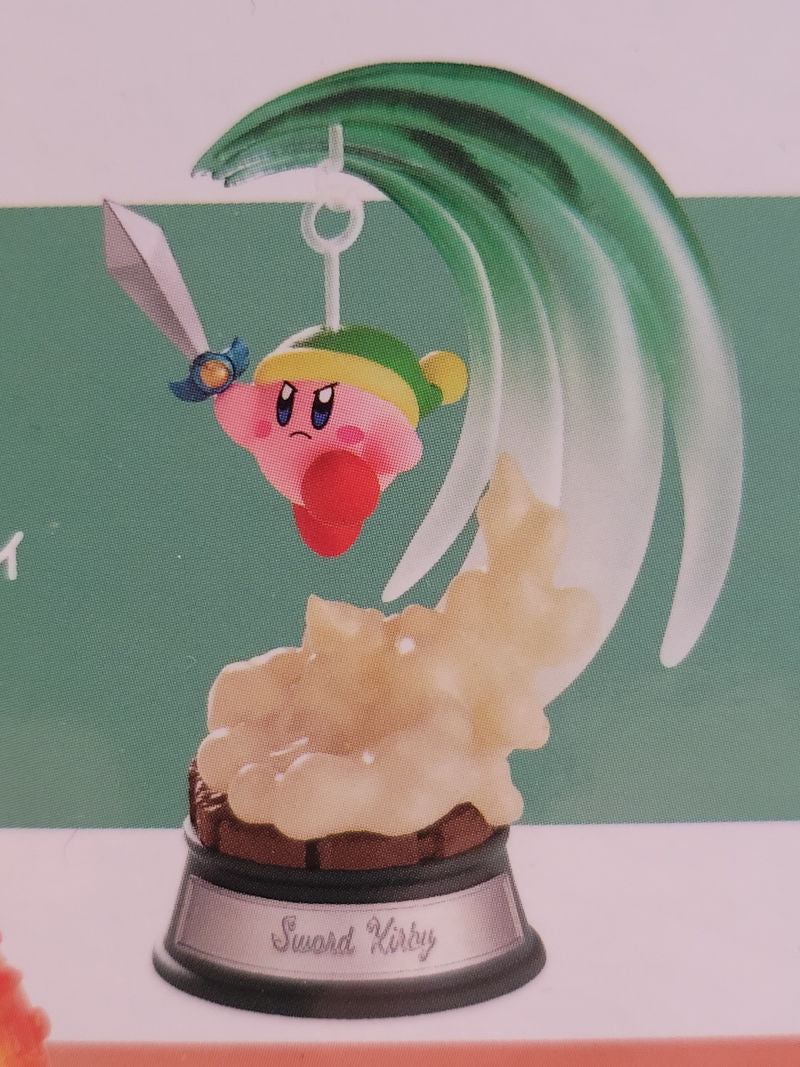 Kirby Sword Kirby Re-Ment Diorama Figur