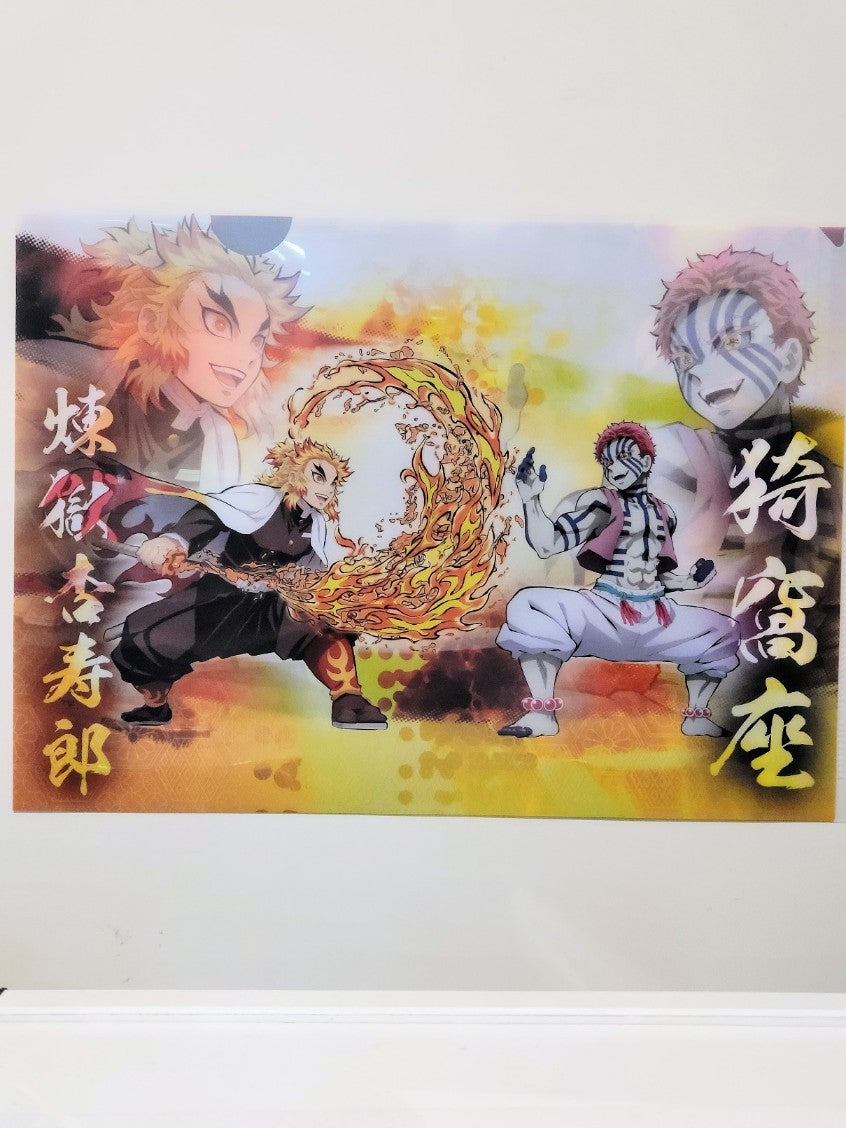 Demon Slayer Rengoku & Akaza Clearfile