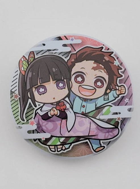 Demon Slayer Tanjiro & Kanao Button