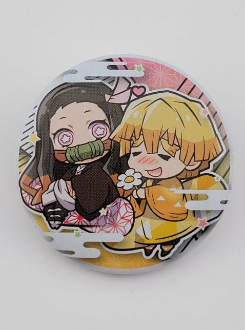 Demon Slayer Nezuko & Zenitsu Button