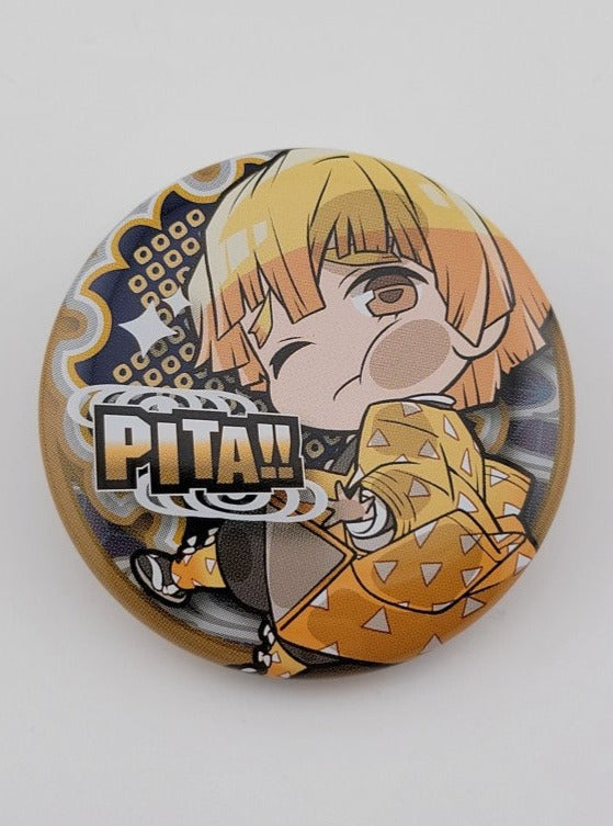 Demon Slayer Zenitsu Button