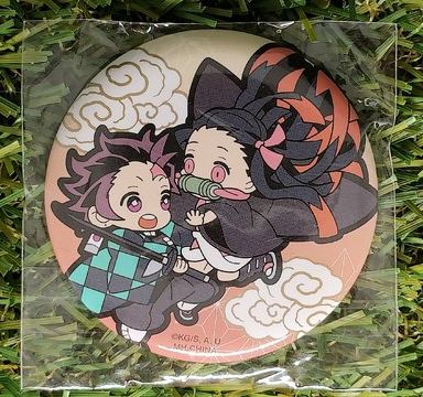 Demon Slayer Tanjiro & Nezuko Button Nippon4U