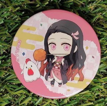 Demon Slayer Nezuko Button Nippon4U