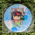 Demon Slayer Inosuke Button mit Holo-Effekt Nippon4U
