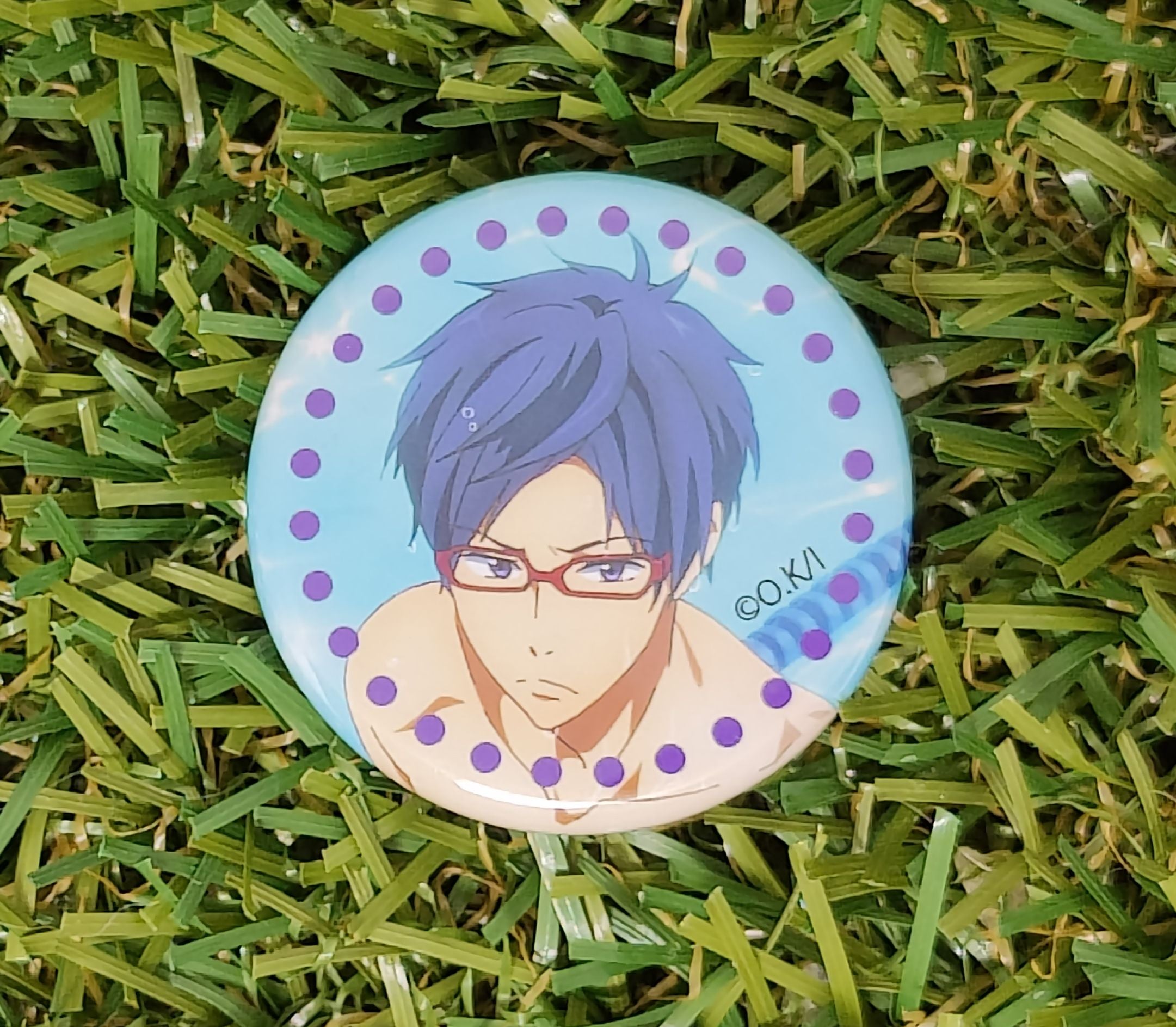 Free! Rei Mini Button Nippon4U