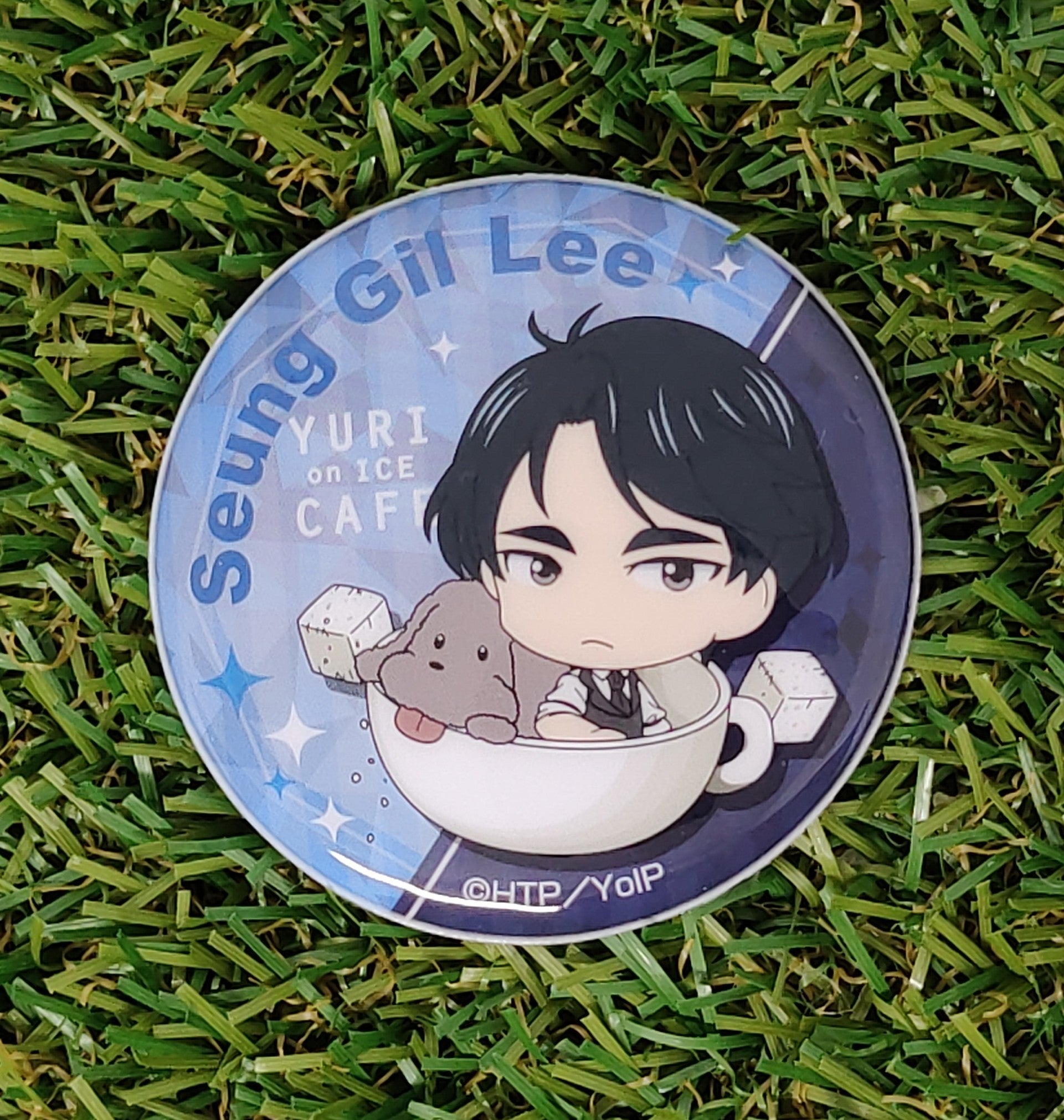 Yuri on Ice! Seung Gil PVC Button Nippon4U