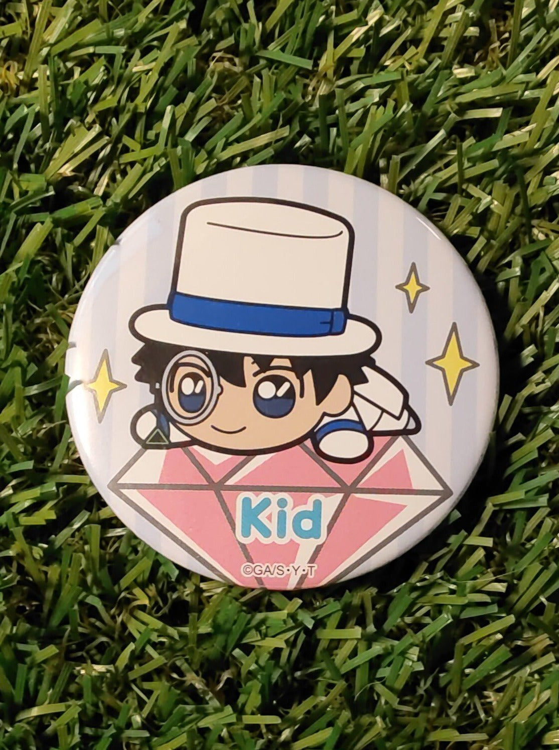 Detektiv Conan Kaito Kid Button Nippon4U