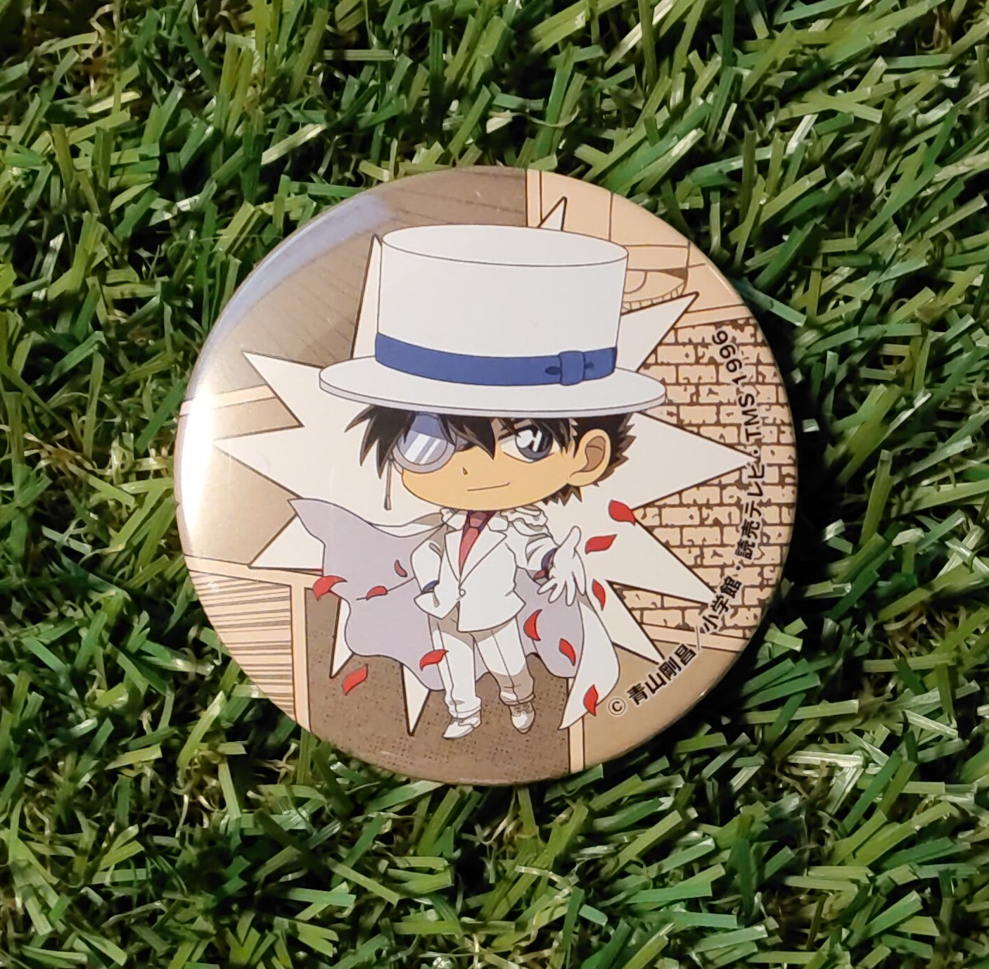 Detektiv Conan Kaito Kid Button Nippon4U