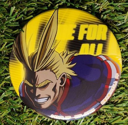 My Hero Academia All Might Button Nippon4U