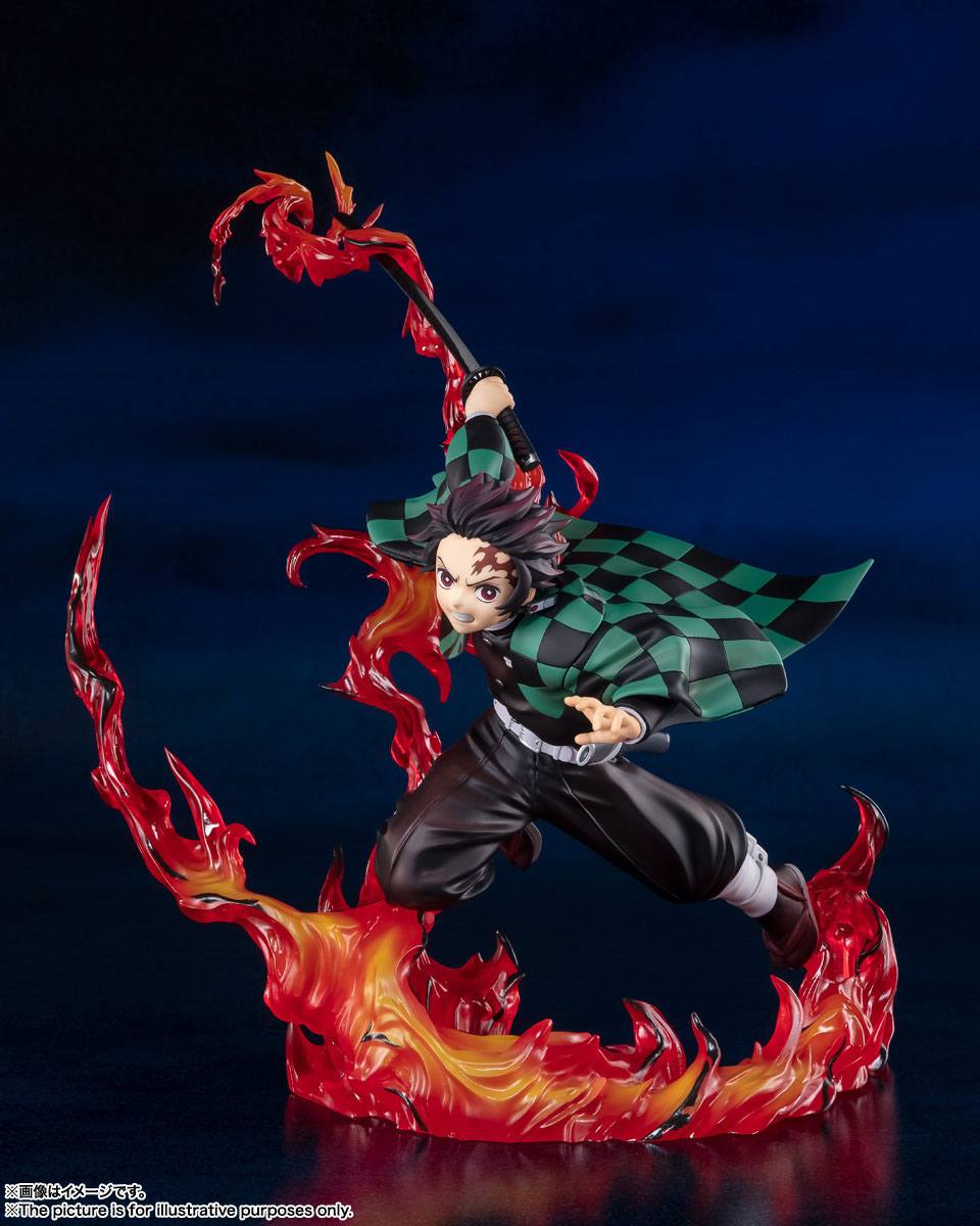 Demon Slayer Tanjiro FiguartsZERO Total Conentration Breath Figur