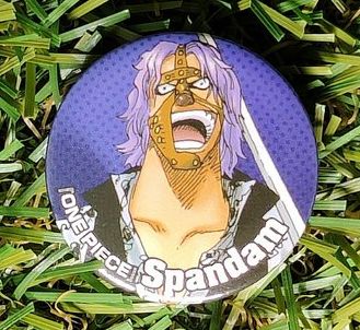 One Piece Spandam Mini Button Nippon4U